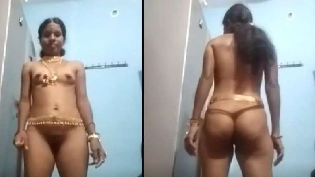 Telegu Wife Full Nude Show For Her TikTok Lover
