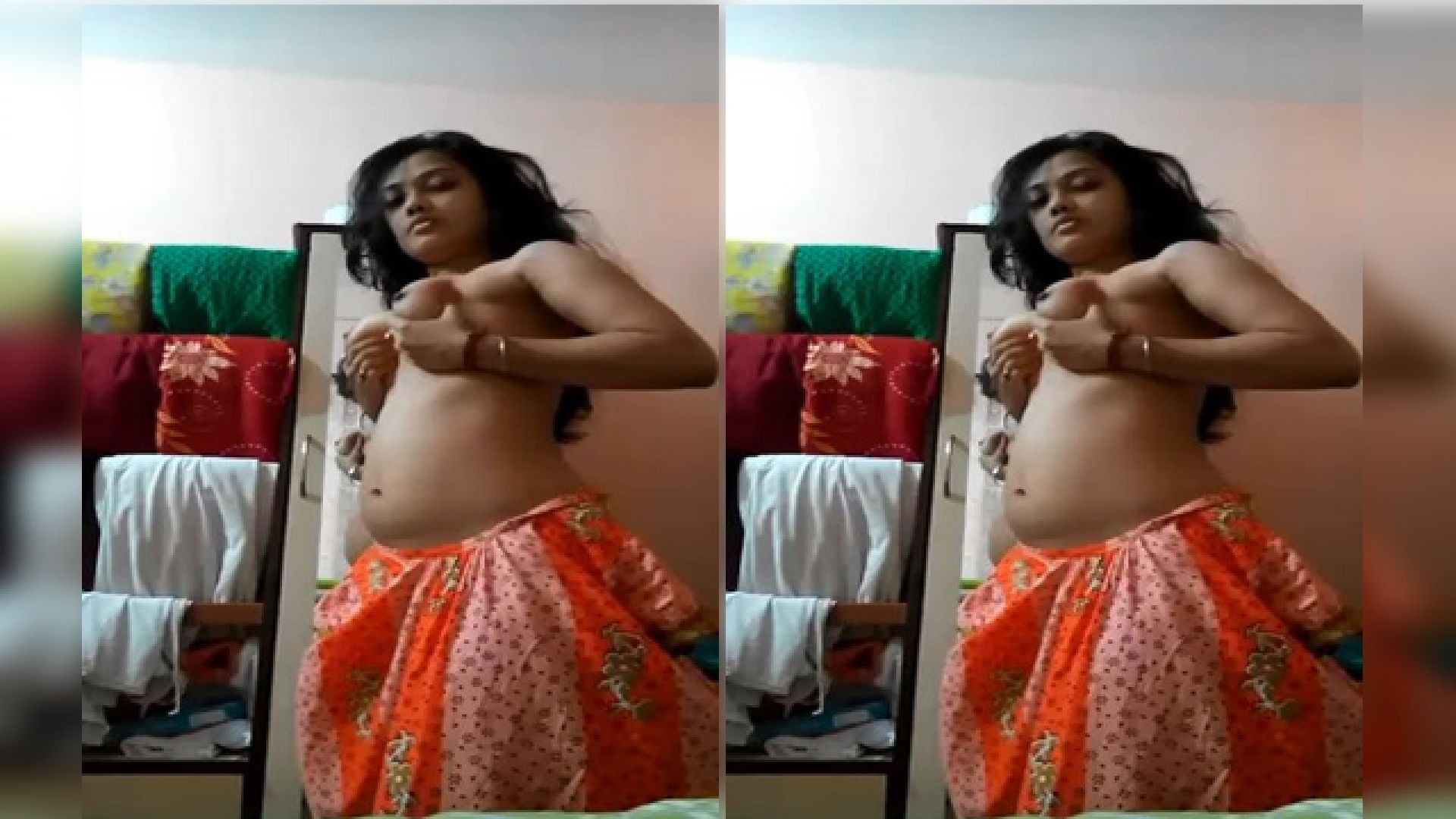 Today Exclusive- Sexy Desi Girl Shows Her Nude Body
