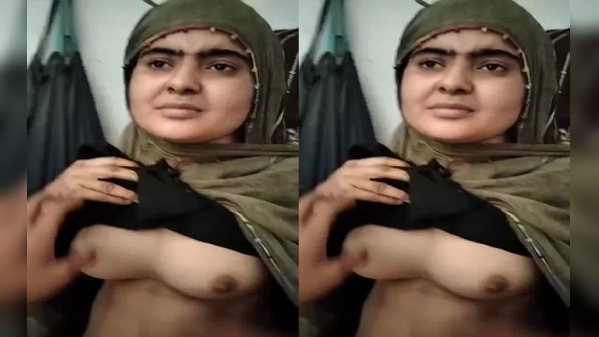 Paki Pathan girl showing boobs and pussy