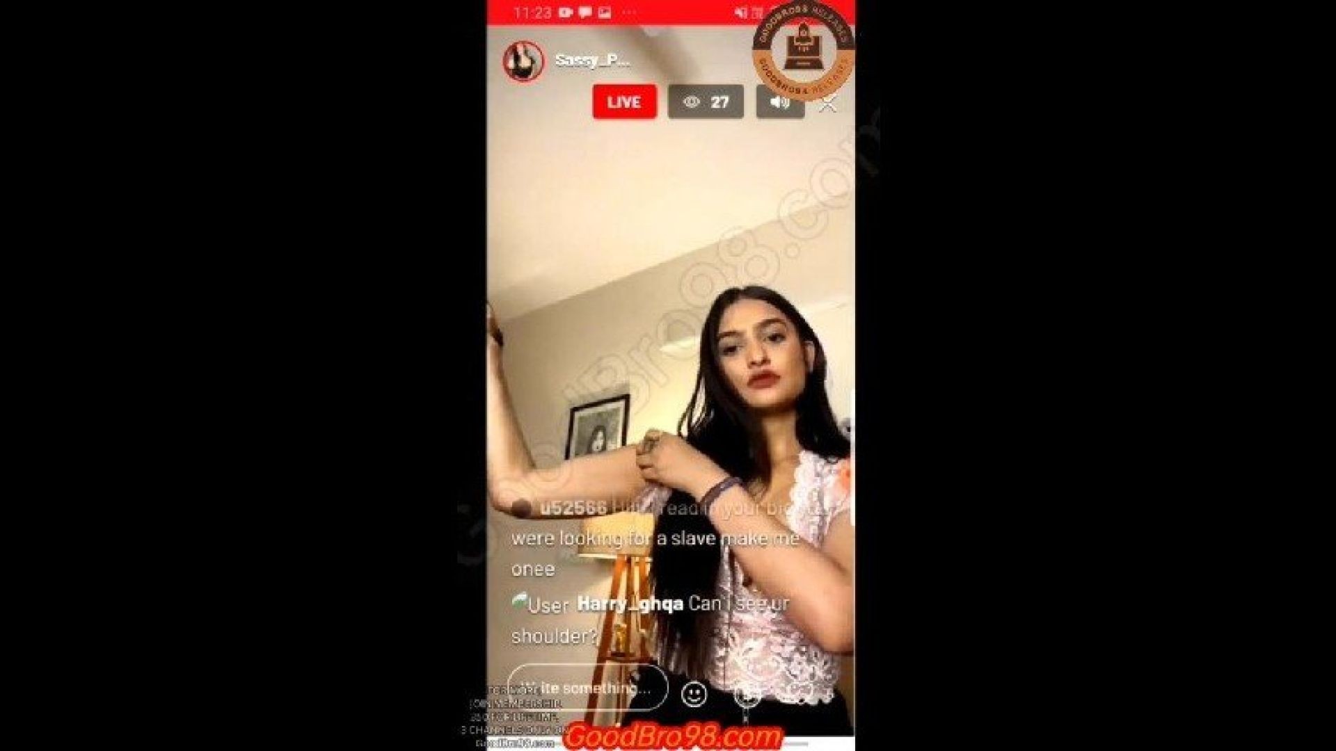 ⁣AFTER SO LONG SASSY POONAM LATEST BINGMEE PAID APP LIVE SUPER SEXY BOOBS SQUEEZING